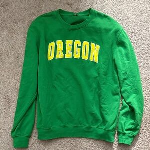 Colosseum Green Oregon Men's Sweater